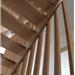&copy; CP-Trappen - lattenwand in beuk