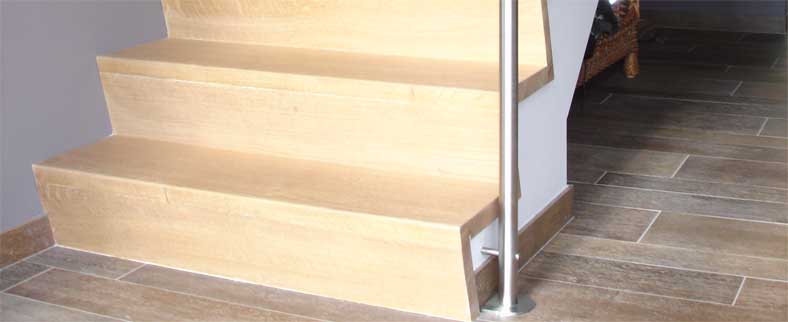 Bekleden van Trappen in beton